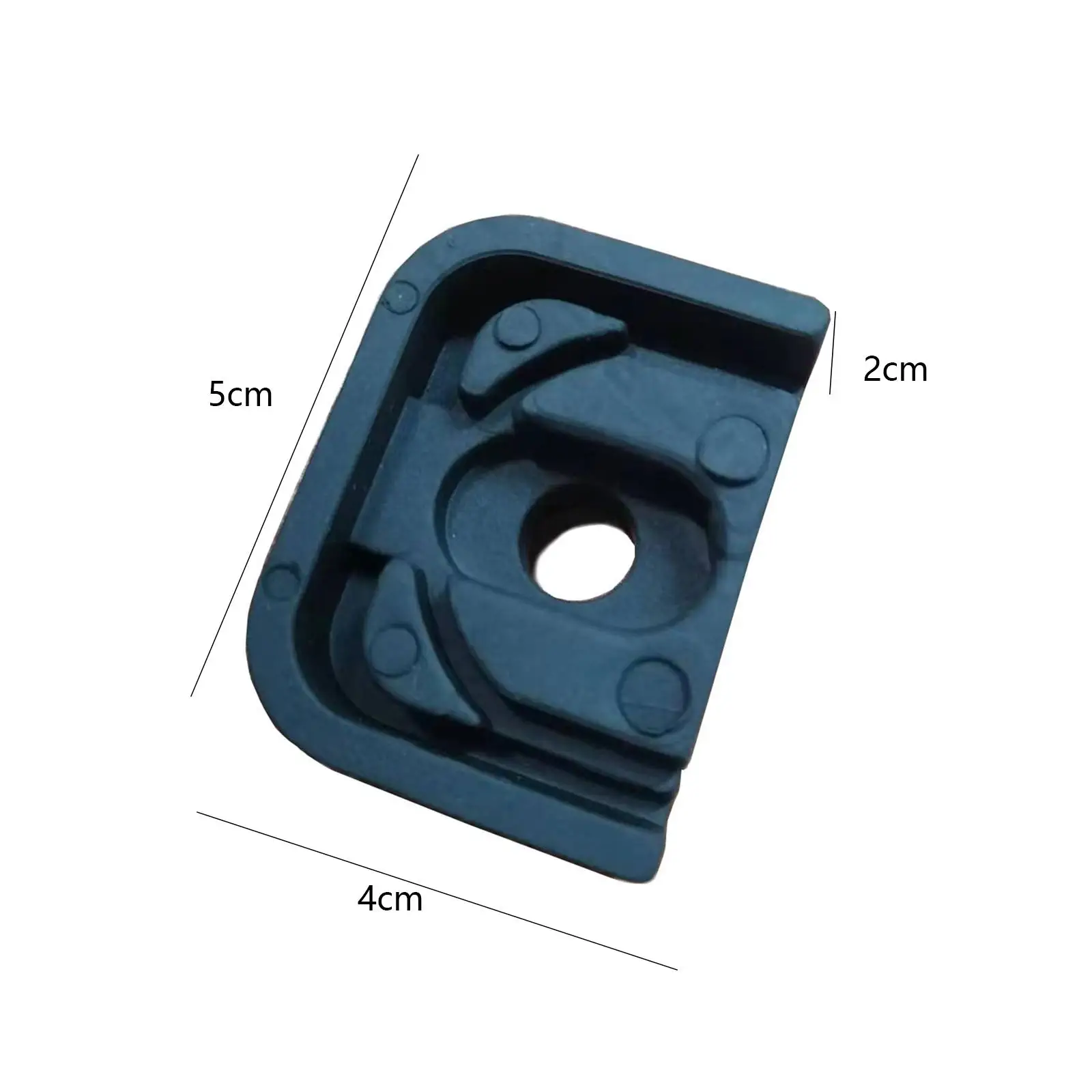 4x Air Conditioner Shock Pad Mount Shock Absorption Damping Pad Square for split Condenser Outdoor Unit Balcony Accessory