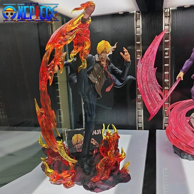 One Piece Action Figure Blood Vinsmoke Sanji Figurine Anime Collection Pvc Model Statue Doll Halloween Toys Gift Decoratio