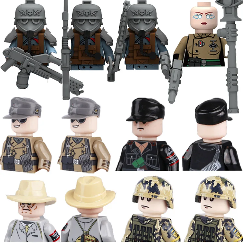 Building Blocks Figures Toys Weapons Guns Adults Children Gifts Military Games Ukraine Army Mountain Division Full-Body Printing