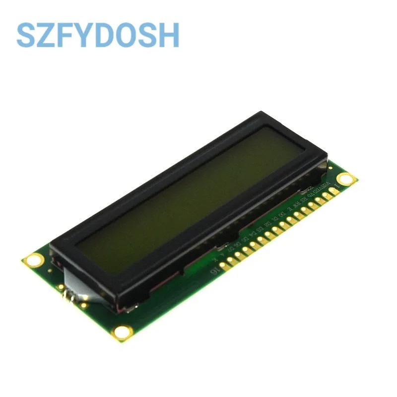 LCD 1602 Layar Biru 5V Modul Display LCD Karakter Biru Blacklight Baru 16X2 UNTUK Arduino