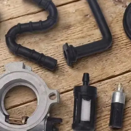 For MS650 MS660 066 064AV Oil Pump Replacement Kit with For Worm Gear Intake Manifold Fuel Line Oil Line Filters