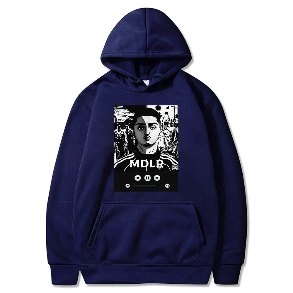 Rapper Morad M.D.L.R JUL Graphic Merch Hoodies Mens Women Clothing Fashion Hip Hop Oversized Sweatshirts Pullovers Streetwear