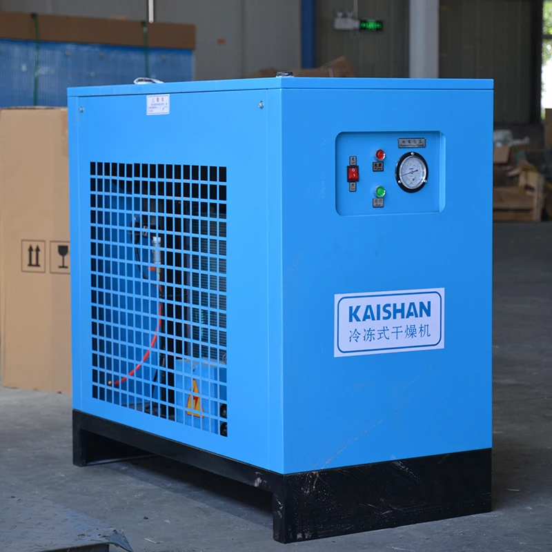 Kaishan Manufacturer Custom Industrial Mini Refrigeration Stainless Steel High Quality Low Dew Point Air Dryer 220V~380V 1 Year