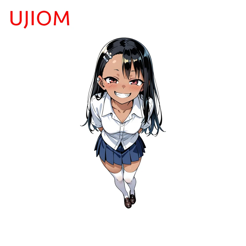 UJIOM Campus Style Nagatoro Hayase Wall Sticker No Trespassing Sunscreen Scratch Proof PVC Decal Suitable For Decoration Chambre