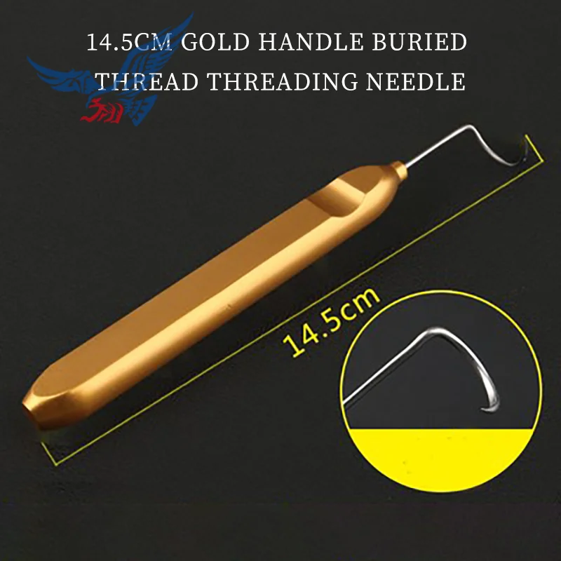 Facial facelift surgical tools Plastic beauty large V line carving face tissue puncture guide needle embedding needle