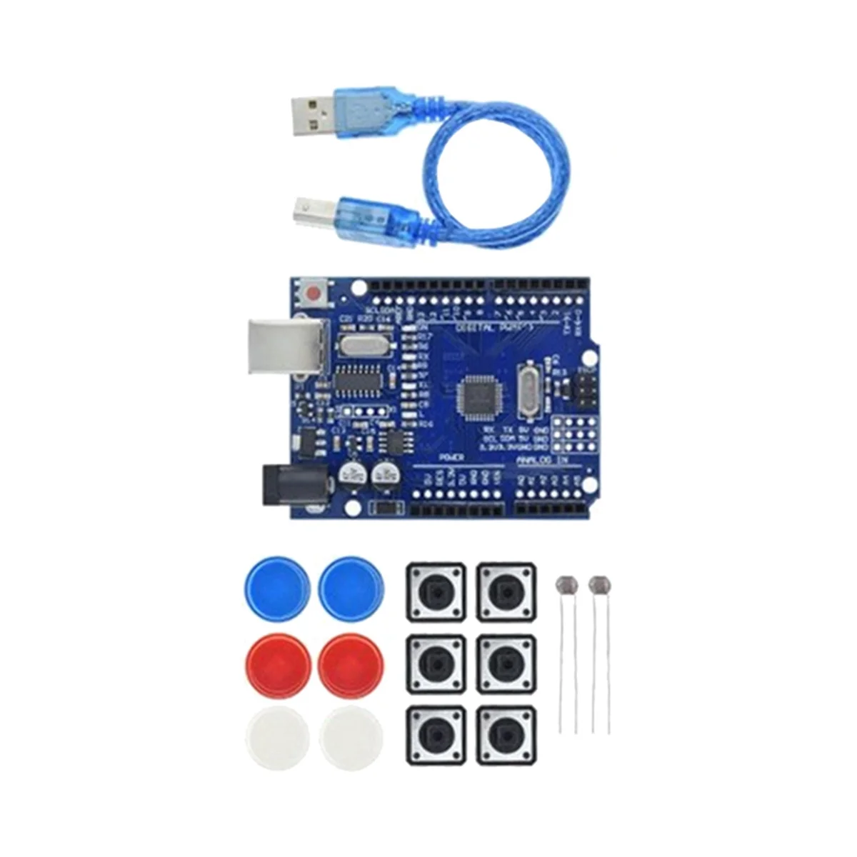 For R3 New Maker 400-Hole Set Switch Breadboard Sensor Obstacle Avoidance Module LED Light