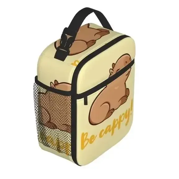 

Аксессуары Capybara, изолированная сумка для обеда для детей, школьная коробка для еды, портативный Новое поступление, холодильник, термобокс для обеда