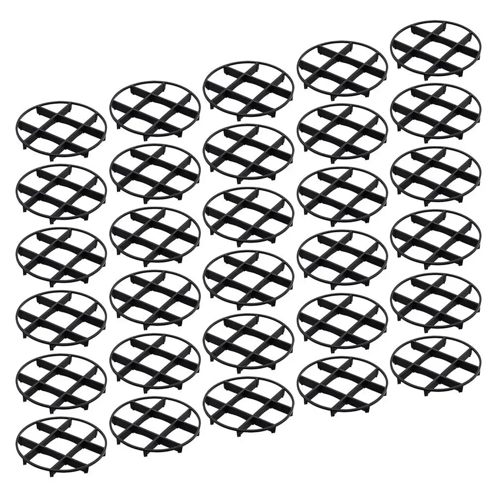 50Pcs Anti-Root-Rot Plant Risers for Inside Pots Elevated Pot Stand with Circulation Drainage Ventilation Planter
