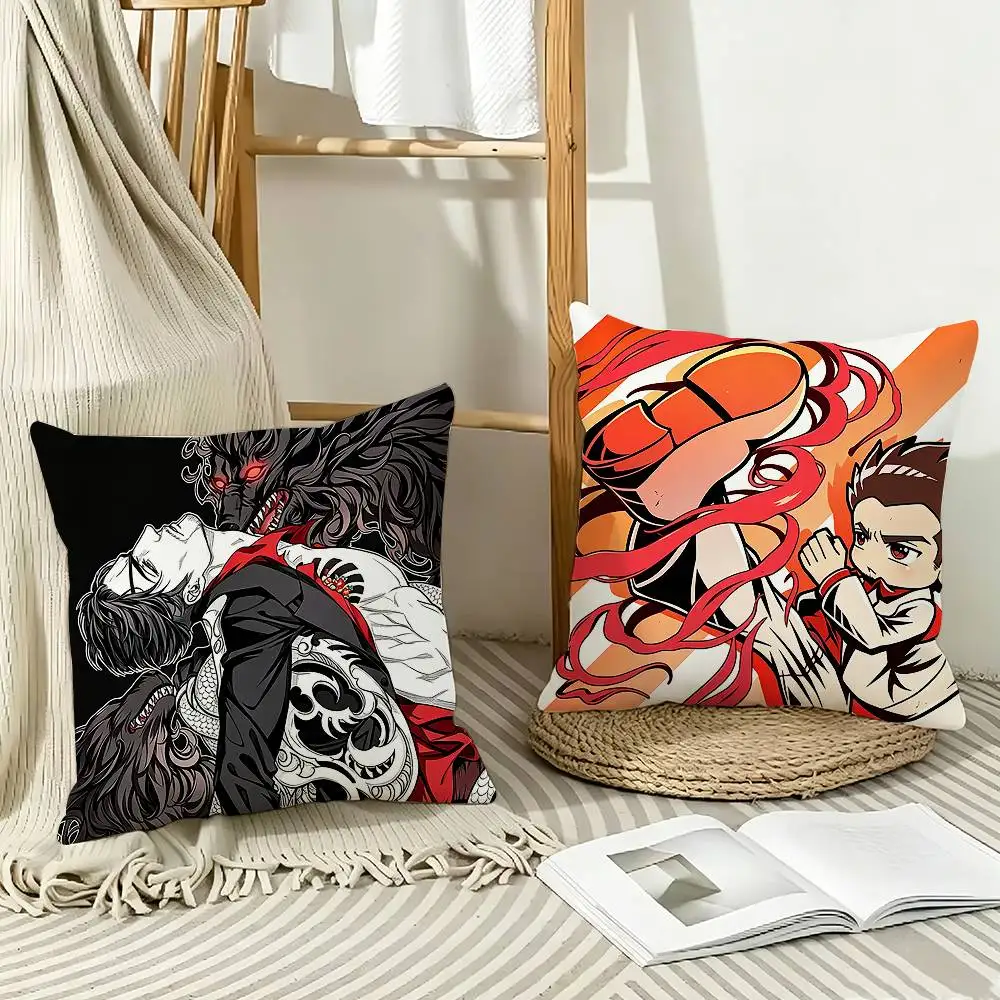 Dragon of Dojima K-kiryu Pillow Case Pattern Printed Pillowcase For Living Room Sofa Cushion Cover