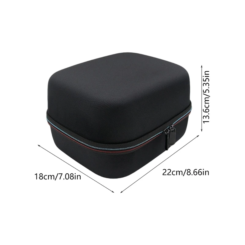Protective Travel Storage Bag For ANANDA Over Ear Headphones Durability EVA Fabric Bag AntiDust And Scratch Resistant view 6