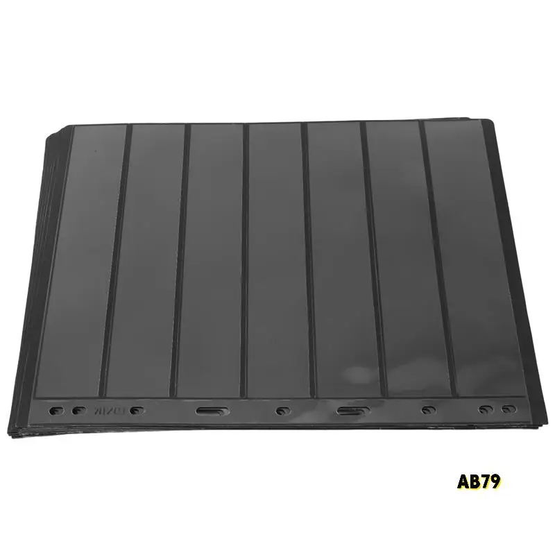 30 قطعة من حاملي ختم صفحة ختم شبكة الطوابع من ألبوم الطوابع PVC الداخلي ذو الأوراق السائبة