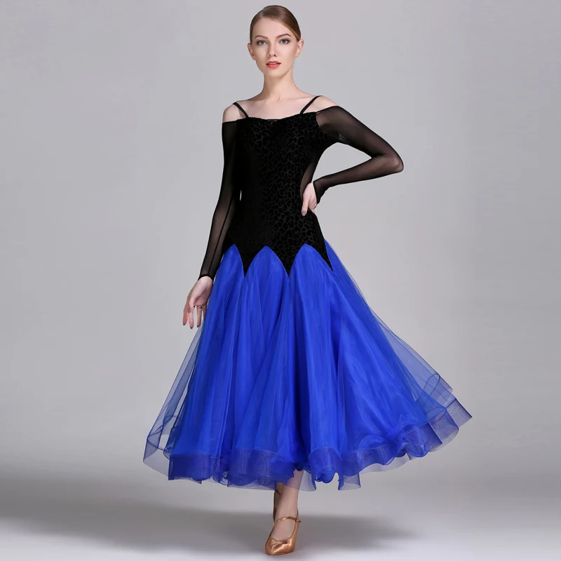 

Women Standard Ballroom Dance Dress,Tango/Waltz/Foxtrot/Modern Stage Competition Costumes