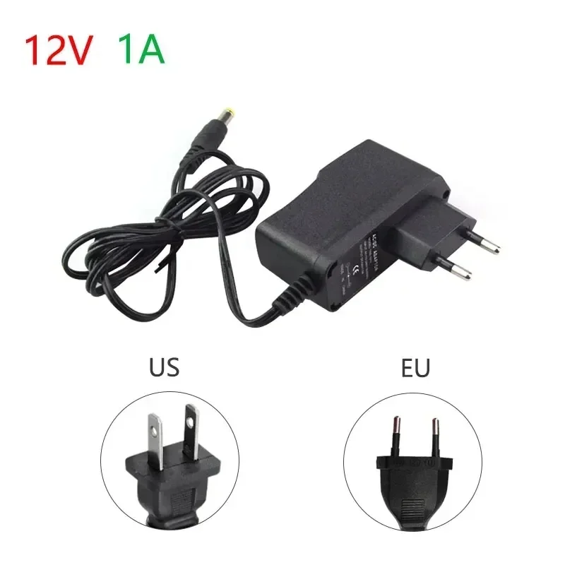 1A 2A 3A 12 Volt Power Supply Transformer AC 110V 220V To DC 12V Power Adapter EU US UK AU Plug Source Converter LED Driver