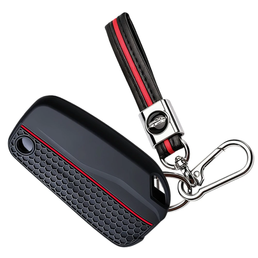 Keychain For DUCATI Multistrada V2 V2S V4 V4S 1260S 950S Silicone Motorcycle Electronic Start Key Case Cover Key Shell