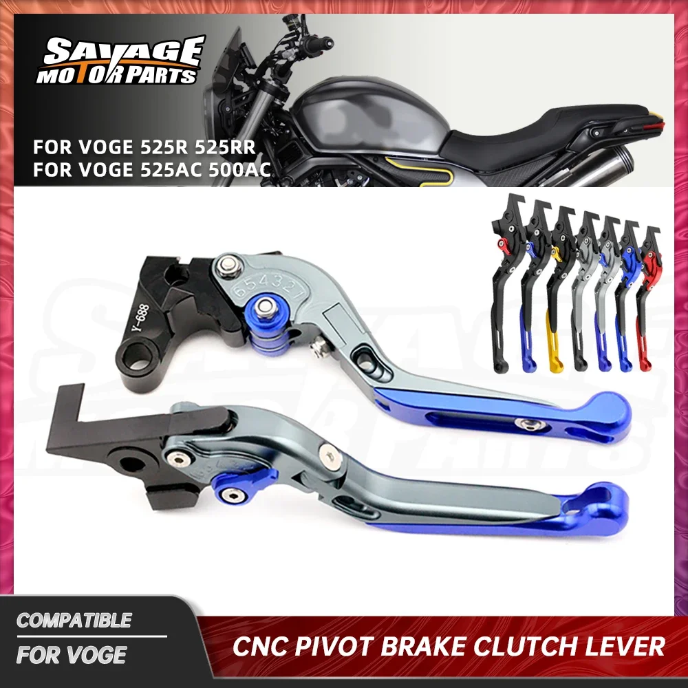 

525AC 2022-2024 Motorcycle Pivot Brake Clutch Lever For VOGE 525R 525 RR 500AC 21-23 R CNC Aluminum Alloy Handle Bar Accessories