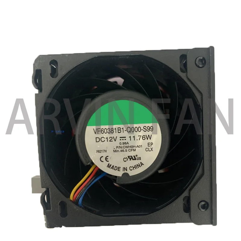 VF60381B1-Q000-S99 CWH0H-A01 New 12v 46.5CFM 11.76WServer,High Speed Large Air Volume