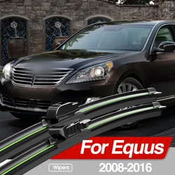 For Hyundai Equus 2008-2016 Front Windshield Wiper Blades 2pcs Windscreen Window Accessories 2009 2010 2011 2012 2013 2014 2015