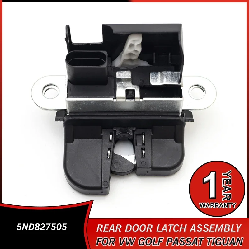 5ND827505 Rear Trunk Lock Actuator Latch For VW Golf Passat Tiguan Polo Seat Leon Altea Ibiza Accessories 5KD827505 6RD827505