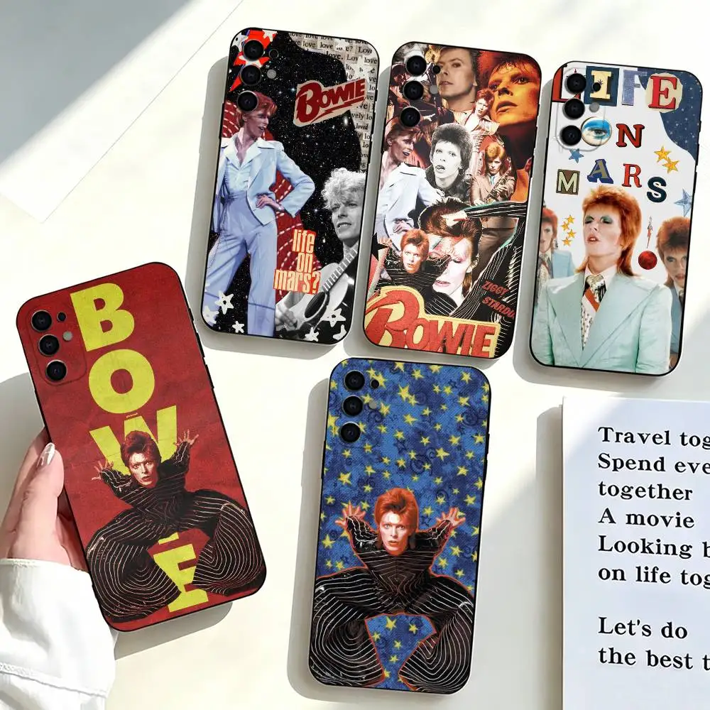 David Singer-r Bowies-s  Phone Case For Samsung S25,S24,S21,S22,S23,S30,Ultra,S20,Plus,Fe,Soft Silicone Black Cover