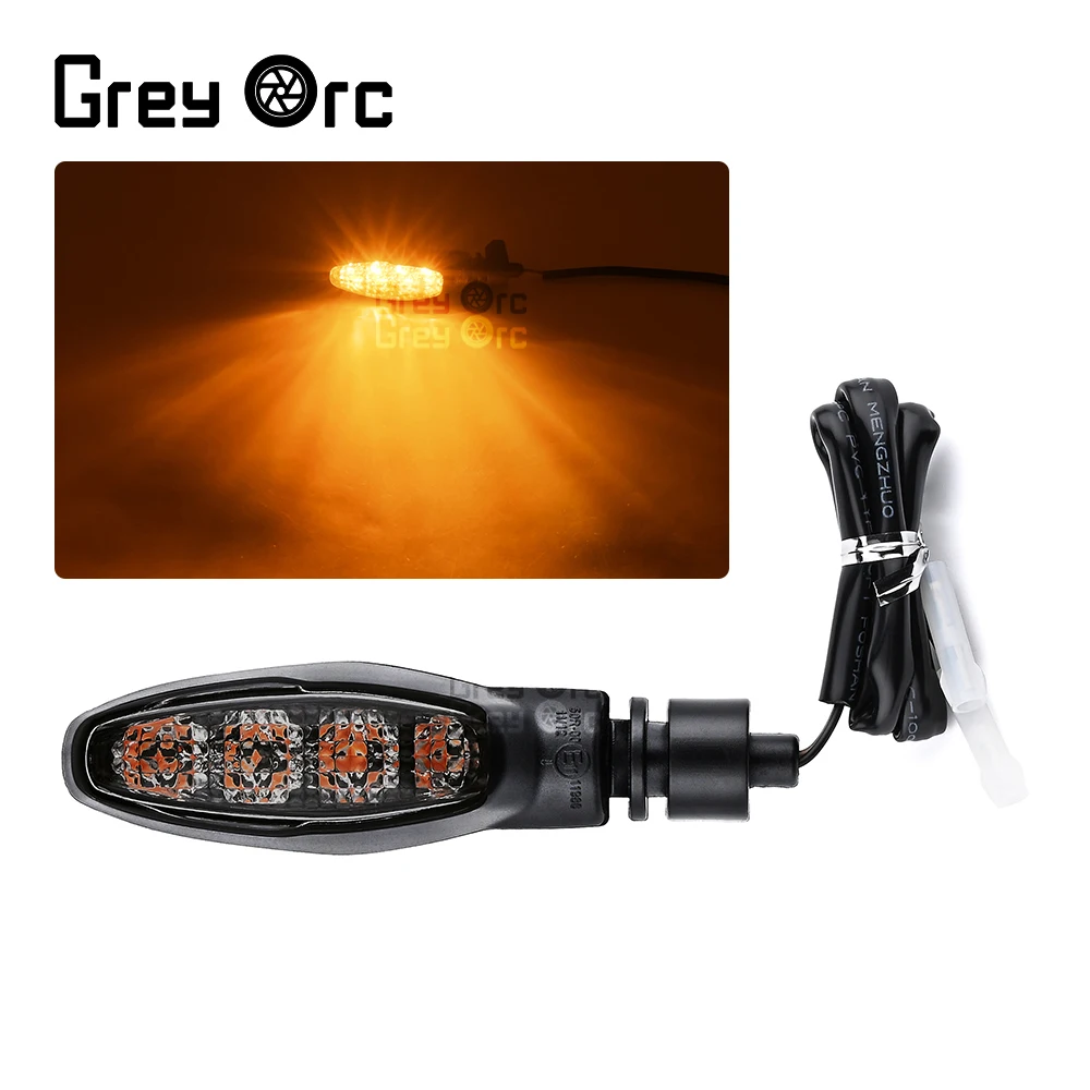 

2PCS Motorcycle LED Turn Signal Indicator For Tiger 800 900 1050 1200 Street Triple 675 765 1050 1200 1160 Accessories