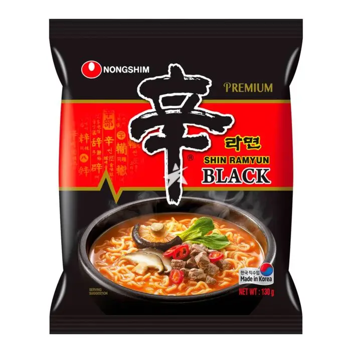 Zupa ramen instant Shin Ramyun Black 130g - Nong Shim