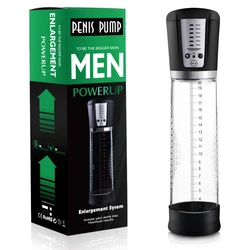 Automatic Electric Penis Pump Vacuum Thicken Penis Enlargement Enhancer Penis Sucker Sex Toys For Men Male Masturbate 18+