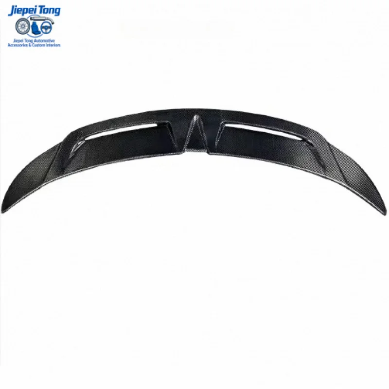 

Suitable for Model 3 Single Carbon Fiber Car Wing Turbo Rear Spoiler with Matte Finish