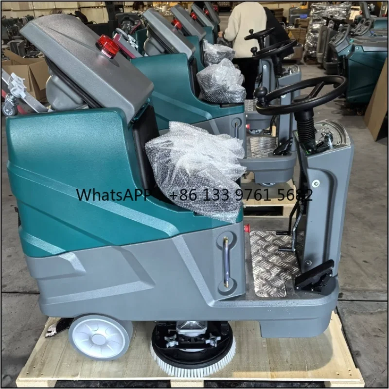 

Лидер продаж 2023 года, аккумулятор D5D, 120 Ач, двойная дисковая щетка, бетонная мраморная плитка, эпоксидная очистка, автоматическая скруббер для пола с