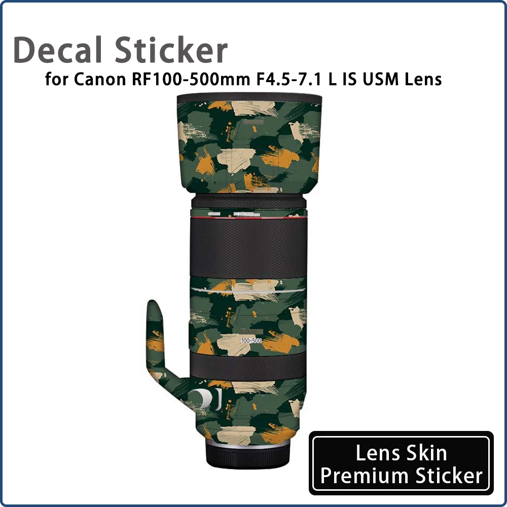 

100 500F4.5 Protective Film for Canon RF100-500mm F4.5-7.1 L IS USM Lens Skin Wrap Cover Lens Sticker 100500 Decal Sticker