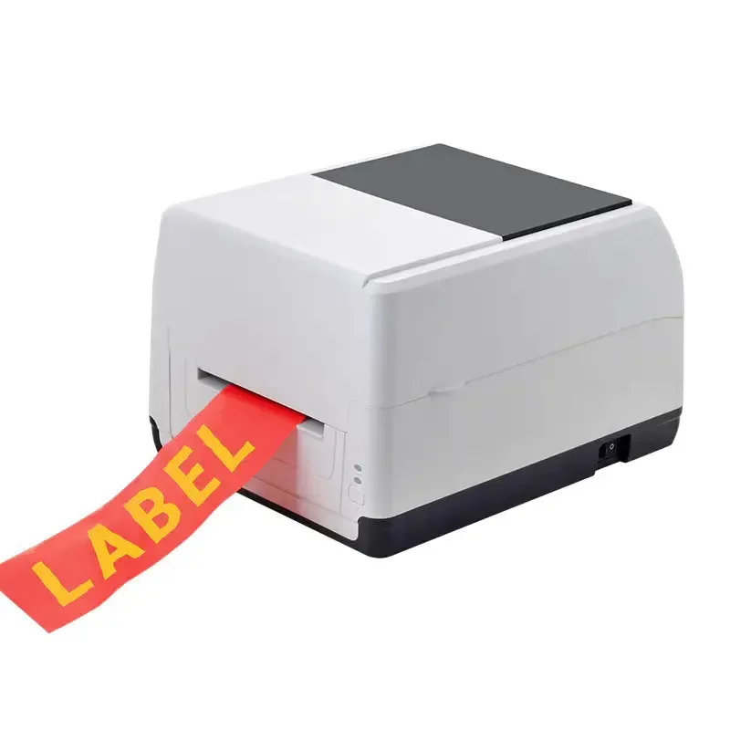 High Quality Multifunctional Thermal Shipping Label Printer Ribbon Adjustable Thermal Transfer Printer in Stock