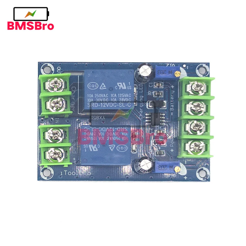 10A Power Supply Automatic Switching Module 12V Power Failure to Battery-powered Charging Control Board Emergency Breaker Parts