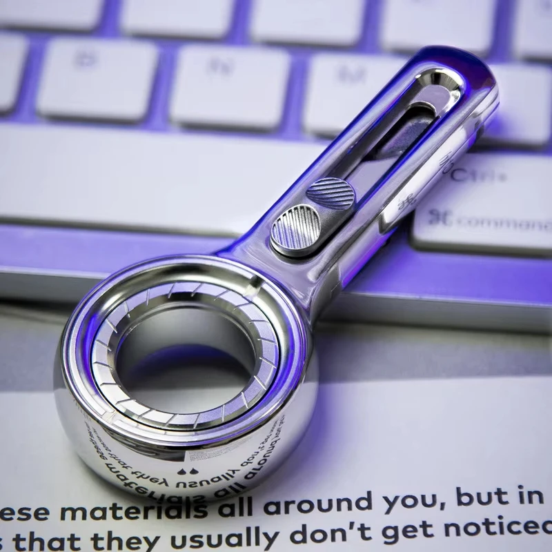 Mechaniczny Slider Fidget Roller Spinner Nóż Pierścień 4w1 Płyta do Pchania EDC Metalowa Zabawka Antystresowa dla Dorosłych Przeciwko Lękowi