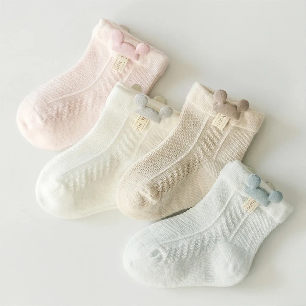 Baby baby socks thin section cotton mesh breathable newborn children's socks animal Panttern accesoire bebe sokken