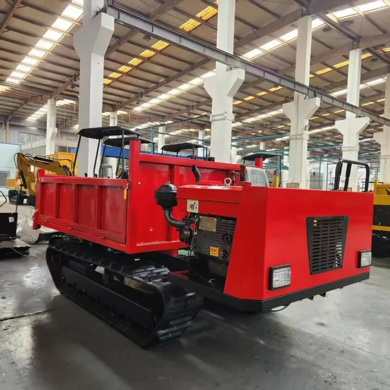 Manufacturer Direct Sale Heavy Duty Hydraulic Lift Crawler Dumper For Steep Hill Slope Climb To Boost Hauling Efficiency