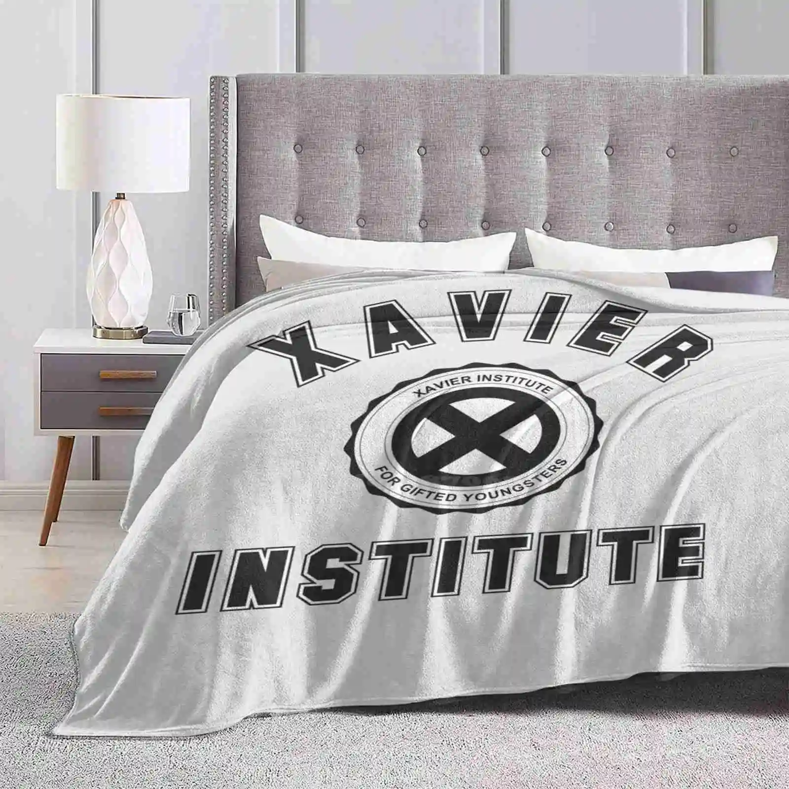 Xavier Institute For Gifted Youngsters New Arrival Fashion Leisure Warm Flannel Blanket Xmen X Men Xaviers School Gifted