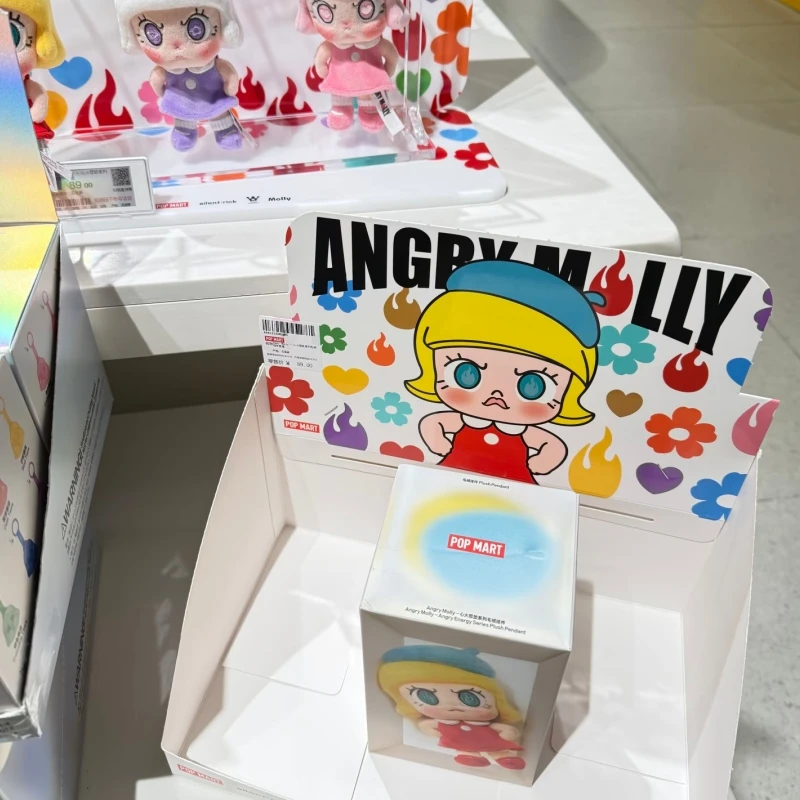 Genuine Product Stock Popmart Angry Molly Series High Quality Pendant Surprise Blind Box Trendy Play Collection Cute Gifts - view 5