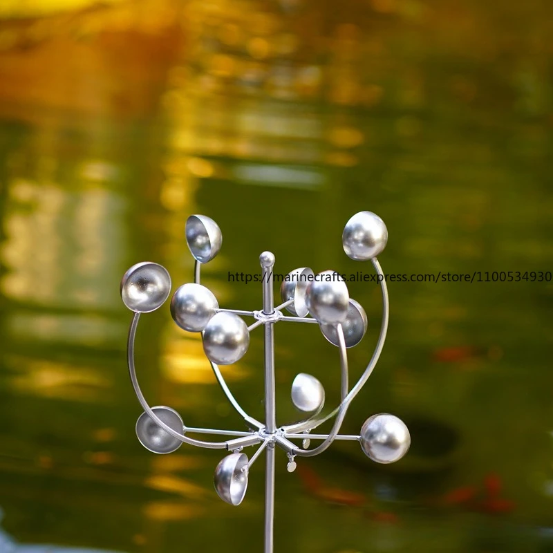 

New Garden Wind Spinners Outdoor Decorative Windmill Yard Art Lawn Decor for Garden