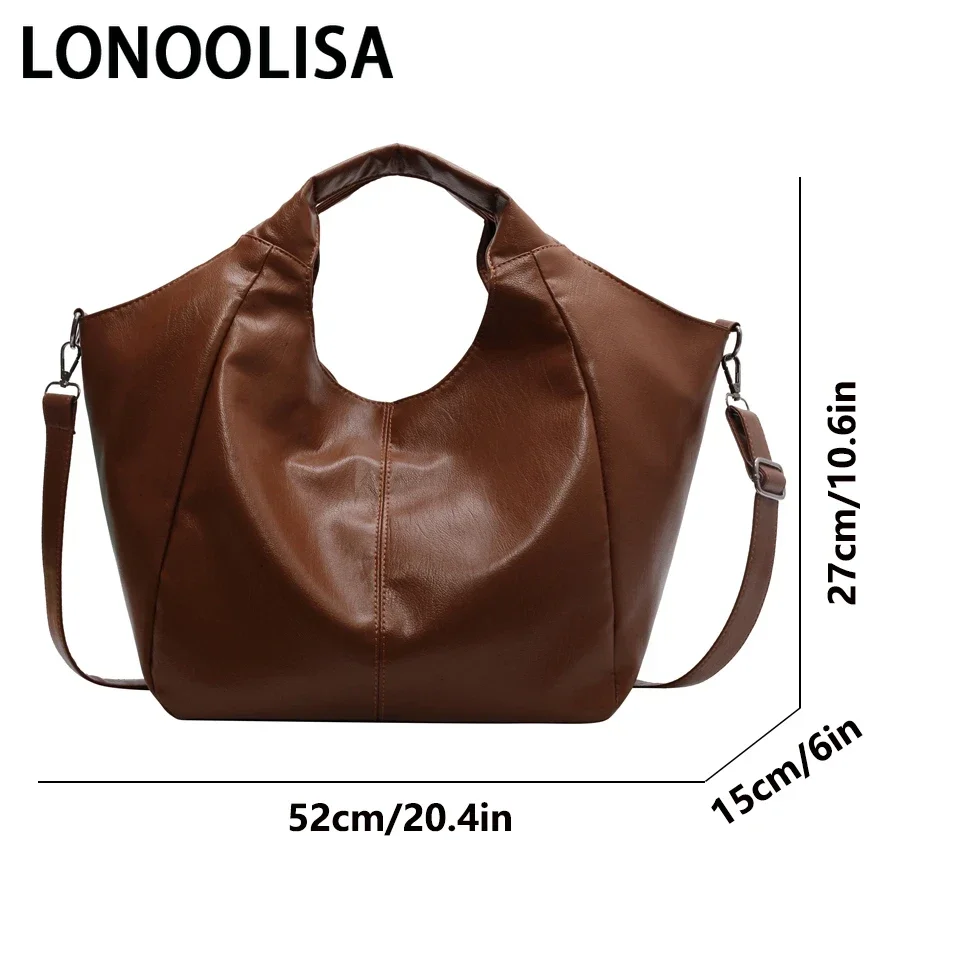 Luxury Designer Purses and Handbags for Women Leather Ladies Large Capacity Shoulder Bag High Quality Crossbody Messenger Bag image 6
