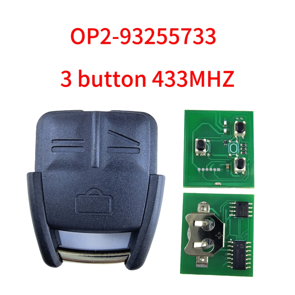 Jingxin 93255733/ 93286048 433,92 MHz 2/3 Tasten für Opel Omega 2001-2003 Vectra B 2000-2003 Astra für Chevrolet Viva Autoschlüssel/PCB – Detail 8