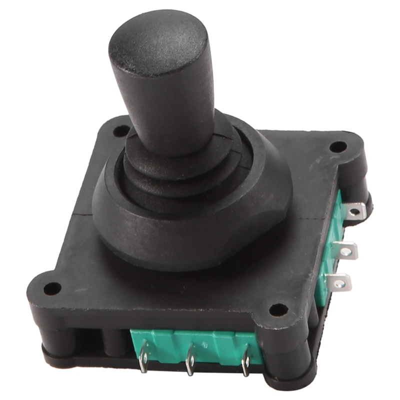 Saklar Joystick AC 240V 5A 4NO 4NC sementara 2.5mm memperbaiki benang Joystick Switch