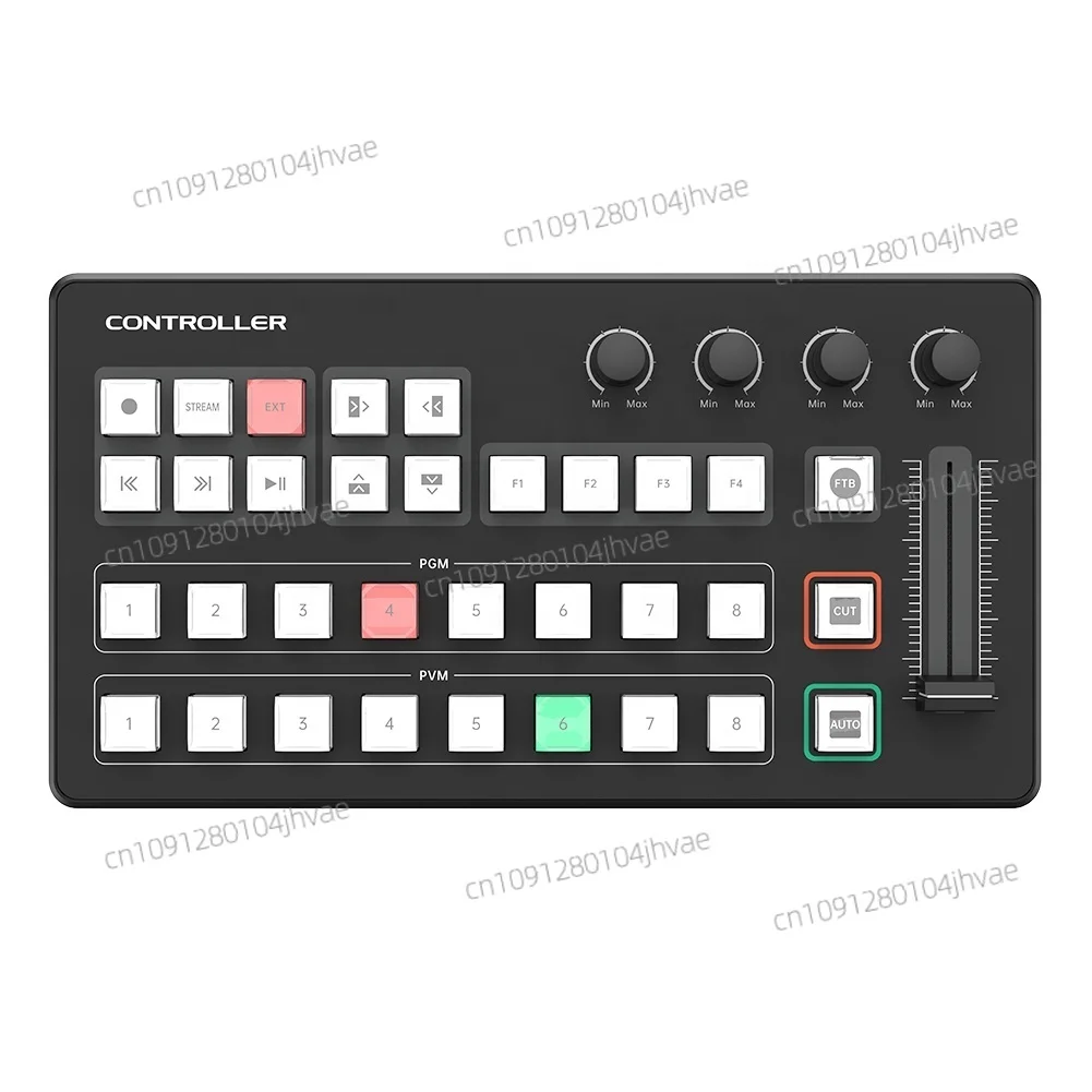 

"MYTECH 8-Channel Mini Video Switcher/Mixer with USB for PTZ Camera Streaming & Housing"