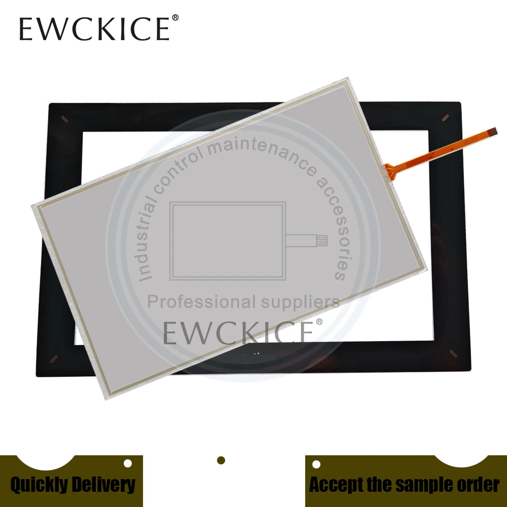 

NEW X2 base 10-F2 HMI PLC Touch screen AND Front label Touchscreen Panel