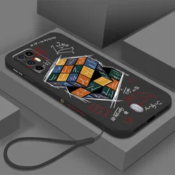 Tesseract Silicone Phone Case  for ZTE Nubia Red Z50 Ultra Red Magic 6R 6 6S Pro / Redmagic 6SPro Protective Cover