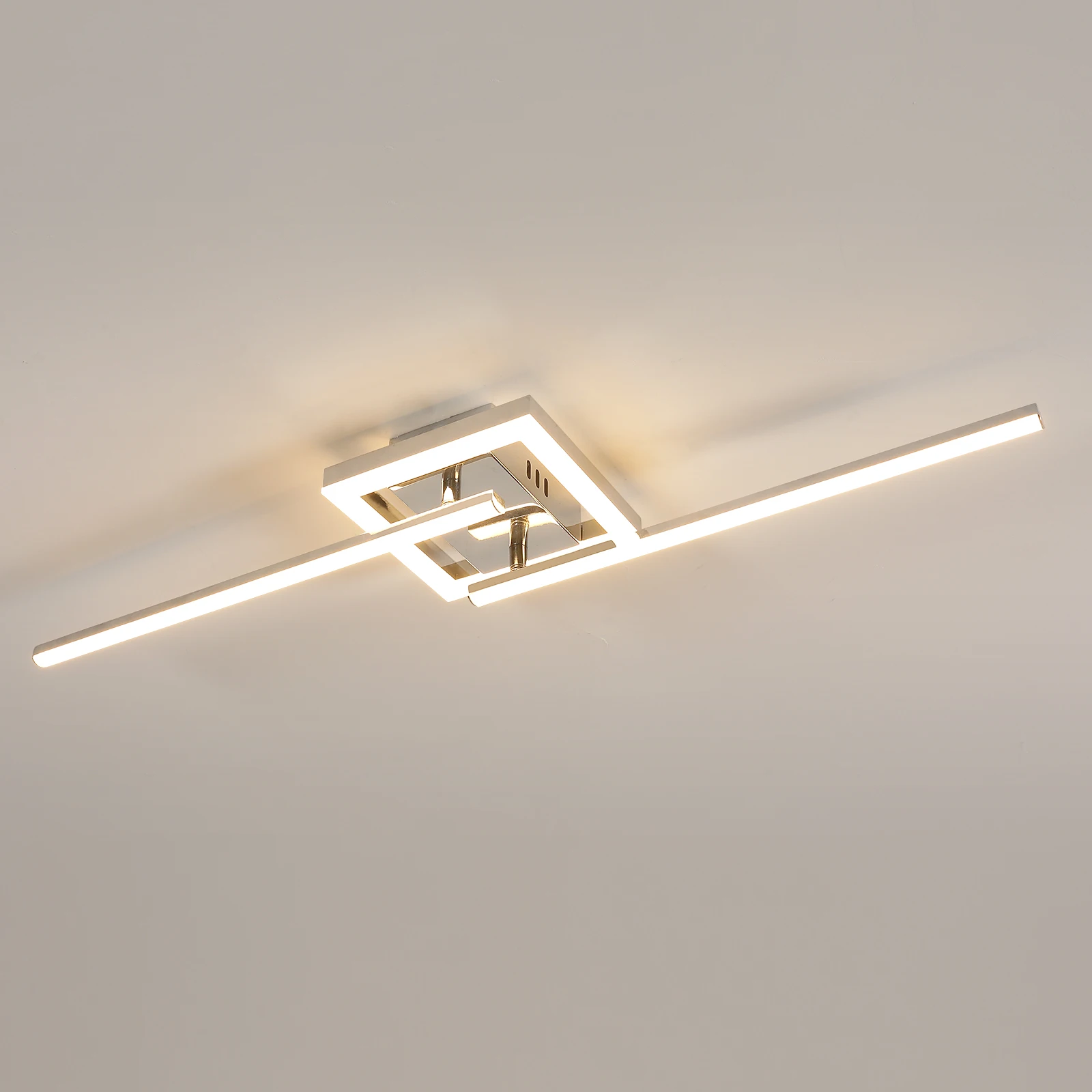 Plafoniera a LED diritta ruotabile da 26 W, plafoniera a luce calda 3000 K, plafoniera moderna e minimalista per camere da letto, corridoio