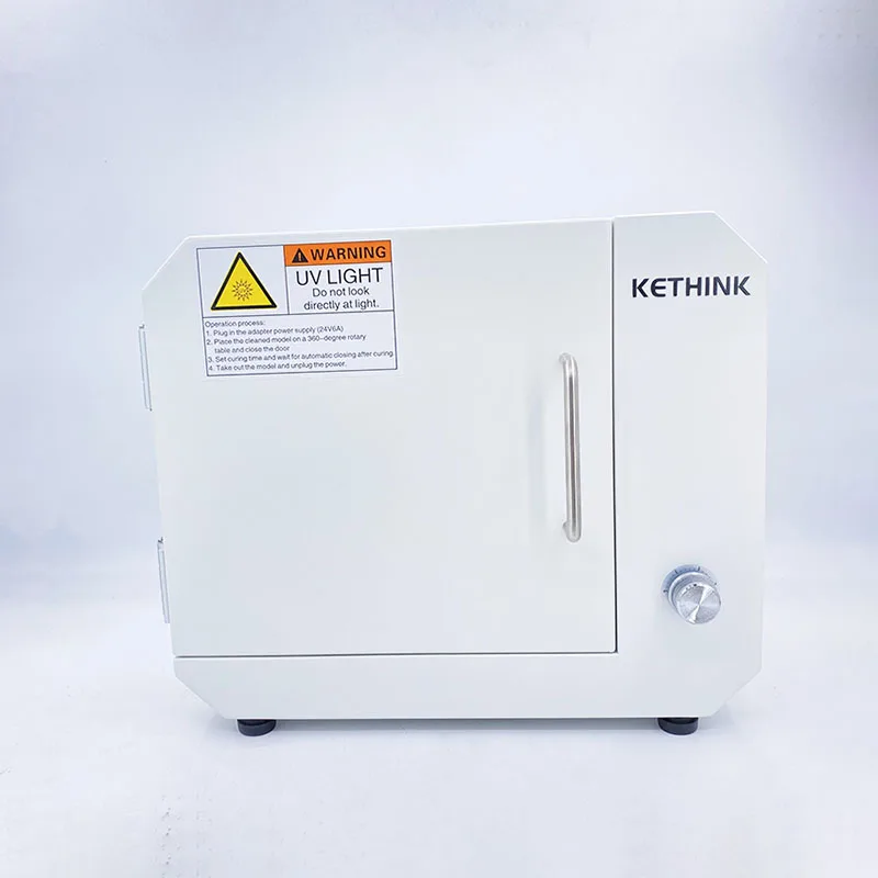 UV Curing Box Light Machine KETHINK KT-G200 Dental Portable Cure Composite Material UV Wavelength 405nm Cure Box