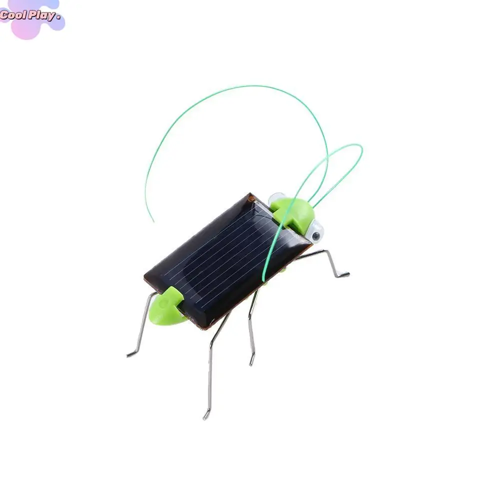 Educational for Children for Baby Kids Toy Solar Power Insect Solar Grasshopper Solar Power Grasshopper Solar Energy Cricket