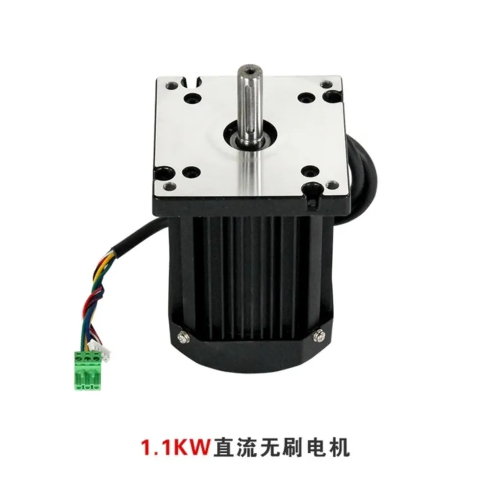 Imagem -02 - Brushless Motor dc Alto Torque Regulação de Velocidade Stepless Alta Potência Torno Fresadora Carga Pesada 600w 750w 1100w 1500w