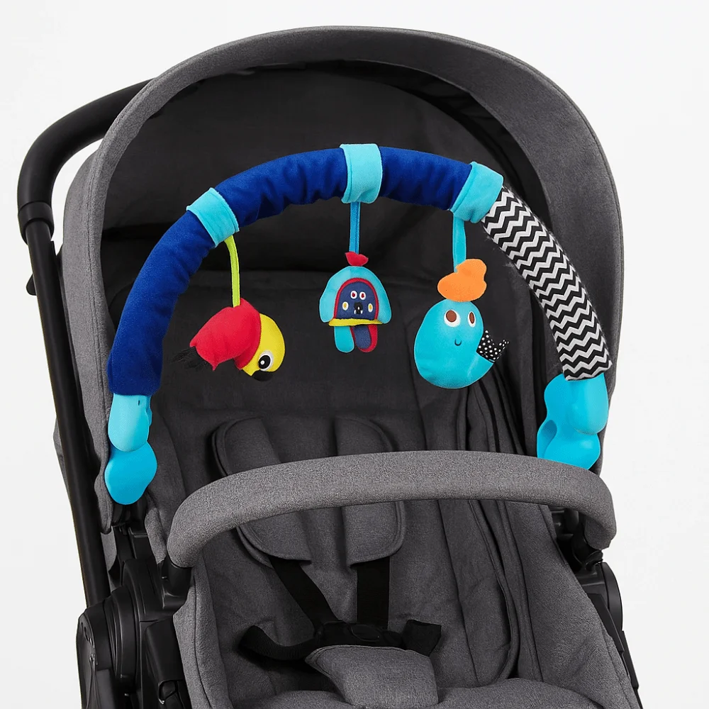 PP القطن سرير خشخيشات الموسيقى قلادة جرس التعليم المبكر عربة السرير معلقة Ins الحسية الطفل الحسية شنقا خشخيشات