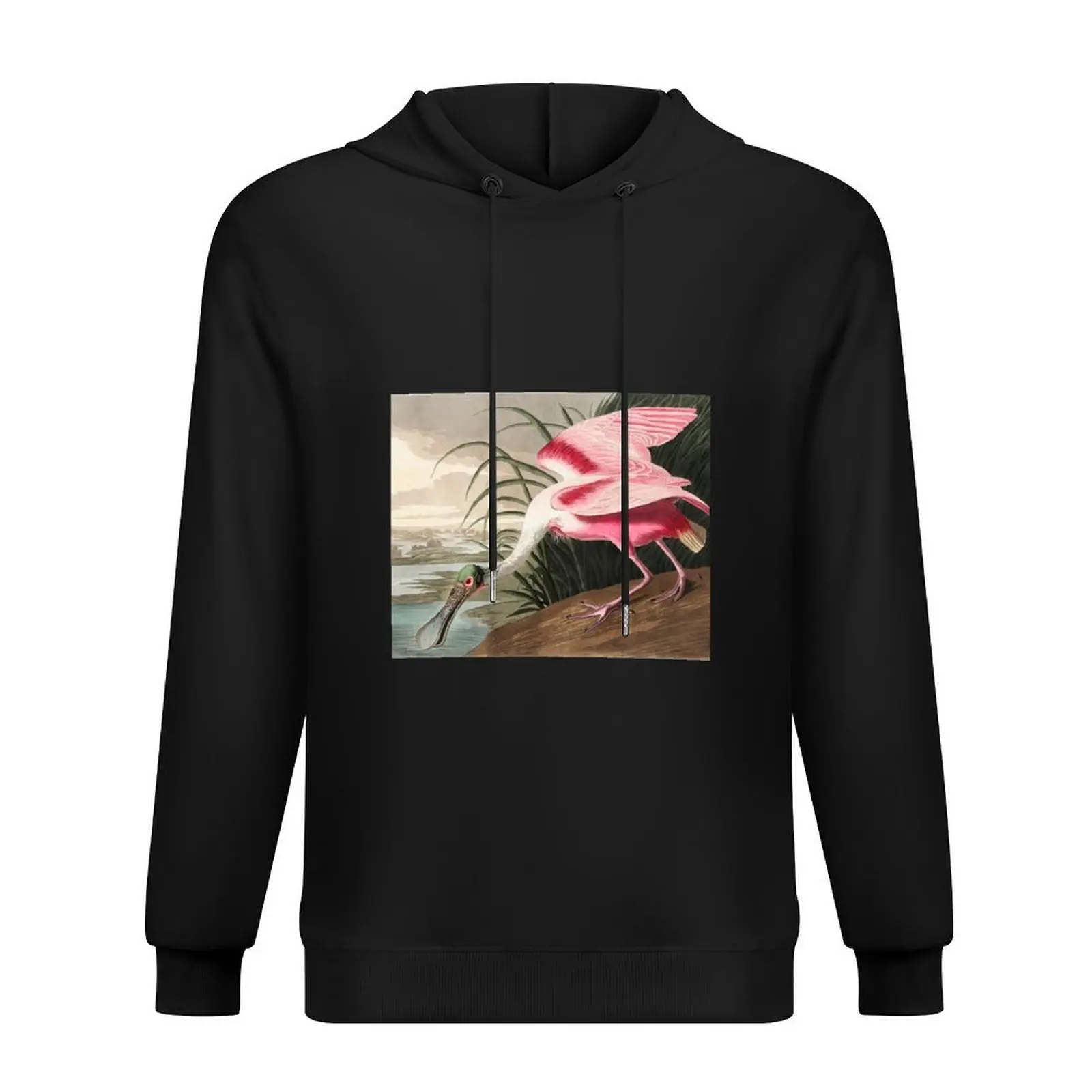 

Spoonbill Bird Hoodie men clothing korean style clothes men's clothes mens clothes hoodies for men high quality