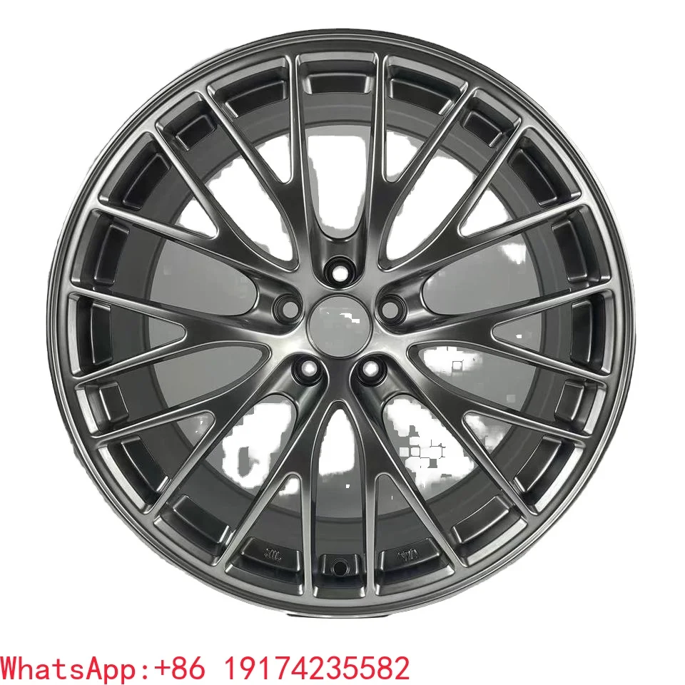 For HYPER BLACK 18-19 Inch Forged Aluminum Alloy Rims 5X112 PCD New 19 Inch 4x100 PCD Wheels For For VW AUDI Passenger Cars 35mm